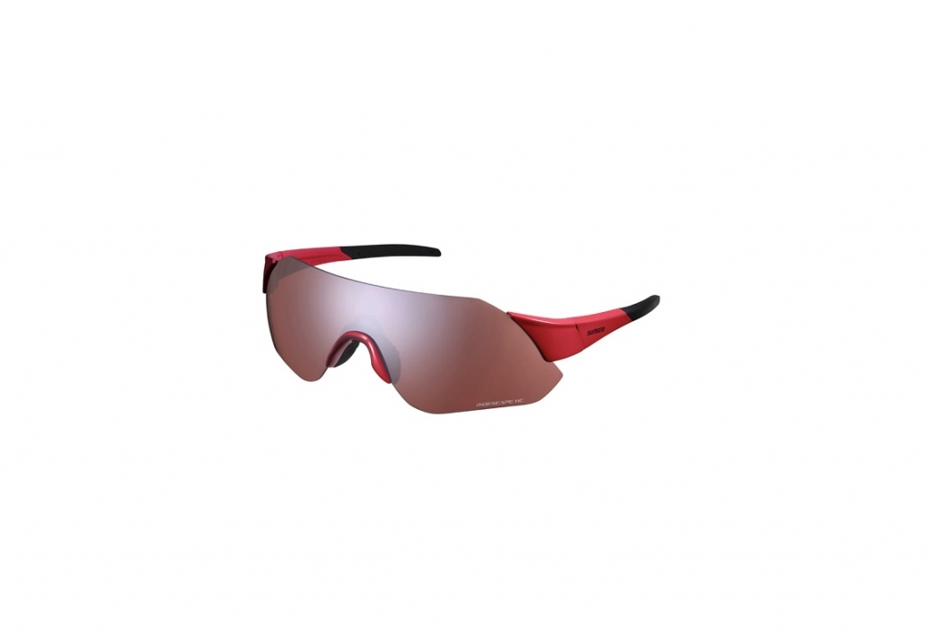 Gafas SHIMANO Aerolite rojo con lentes Ridescape HC